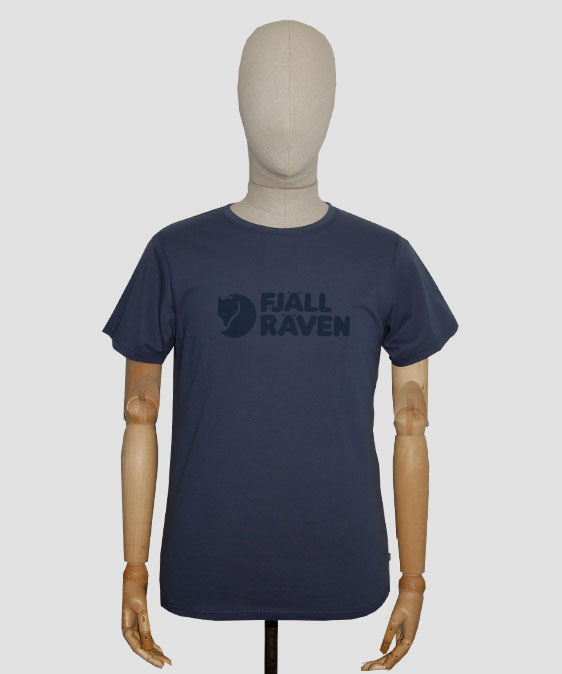 fjallraven-logo-t-shirt-blue