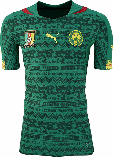 Cameroon 2014 World Cup Home Kit