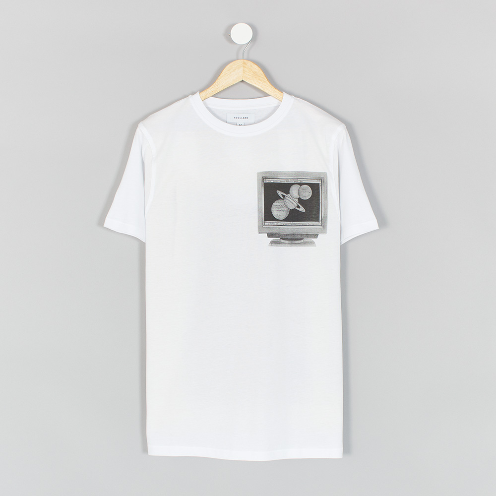 Soulland-Planets-Tee-White