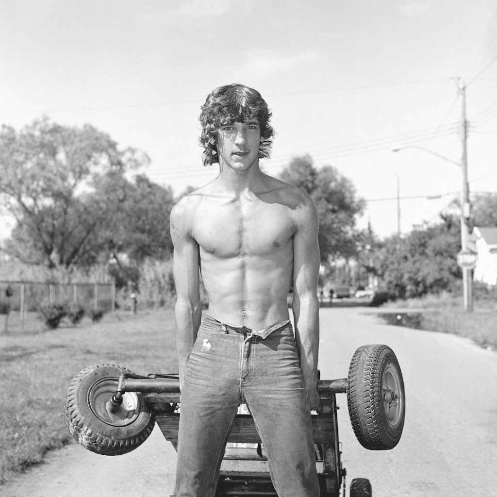 Osinski. Young Man with Go-Kart