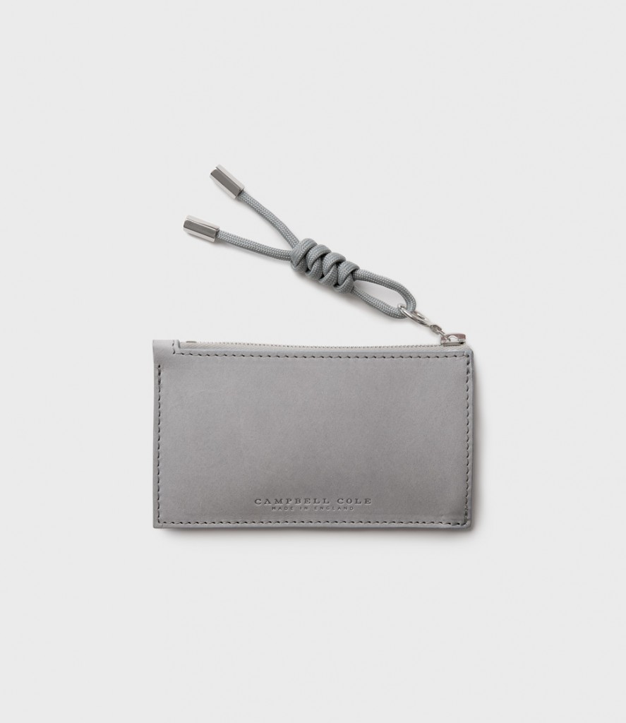 Campbell-Cole-Coin-Pouch-Puller-Grey-Front