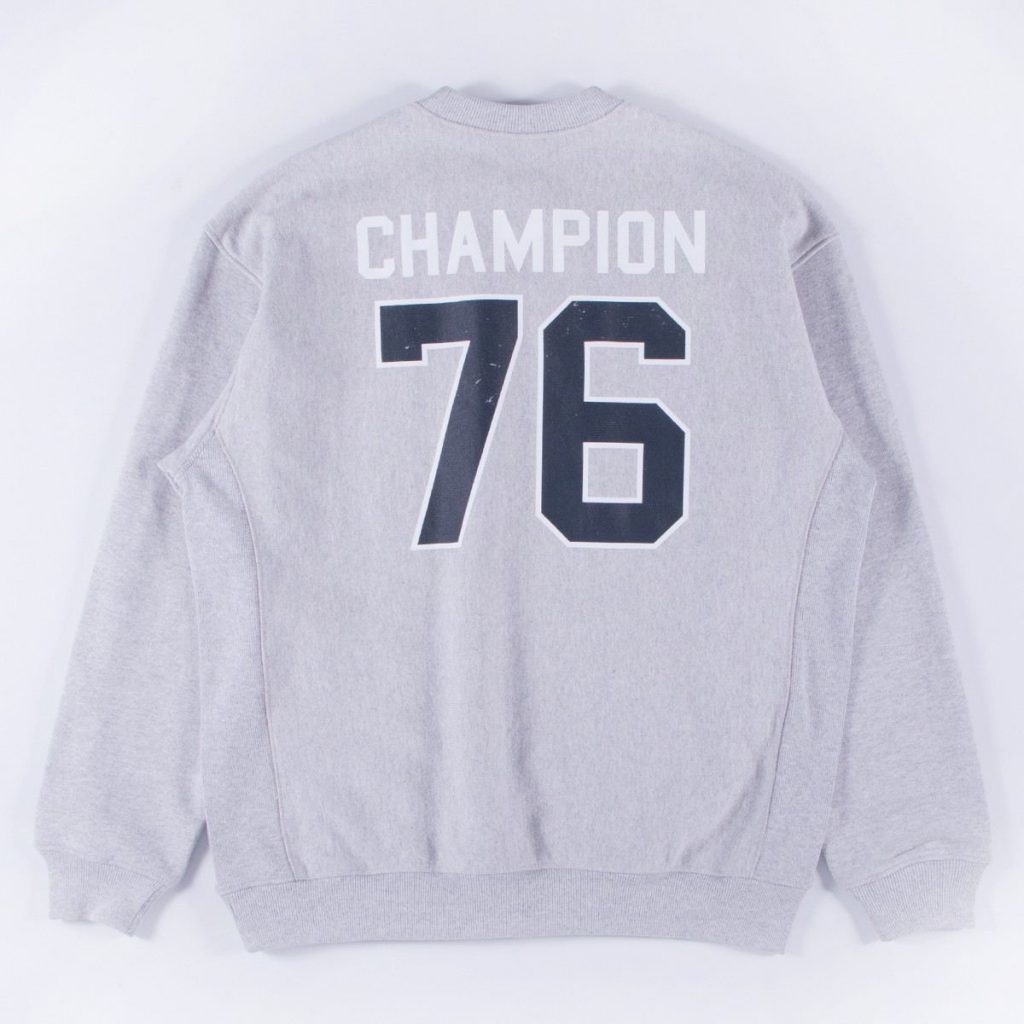 Gewoon Vijandig ondergoed Champion X Beams 76 Logo Crewneck Sweatshirt - Proper Magazine