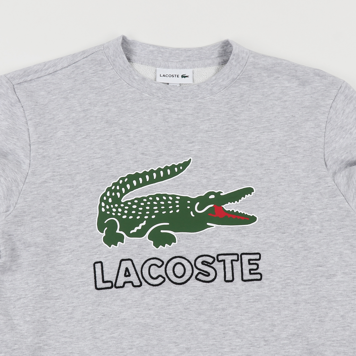 Big Scary Crocs - Lacoste Logo Sweatshirt - Proper Magazine