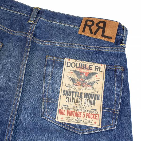 RRL by Ralph Lauren Vintage Selvedge 5 Pocket Denim - Proper Magazine