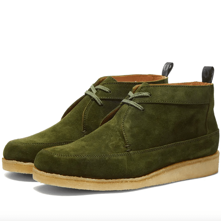 Fred Perry x Padmore and Barnes Suede Willow Mid - Proper Magazine