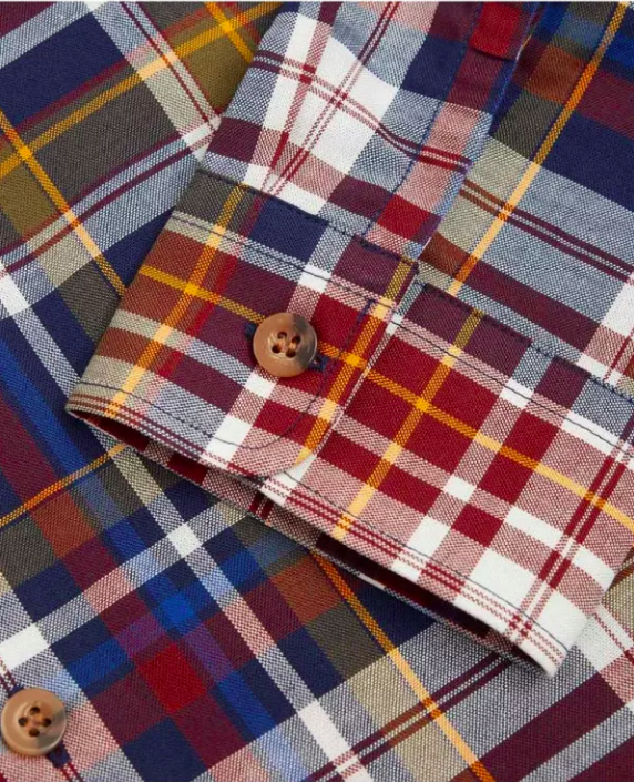 Fred Perry Authentics Tartan Long Sleeved Shirts - Proper Magazine