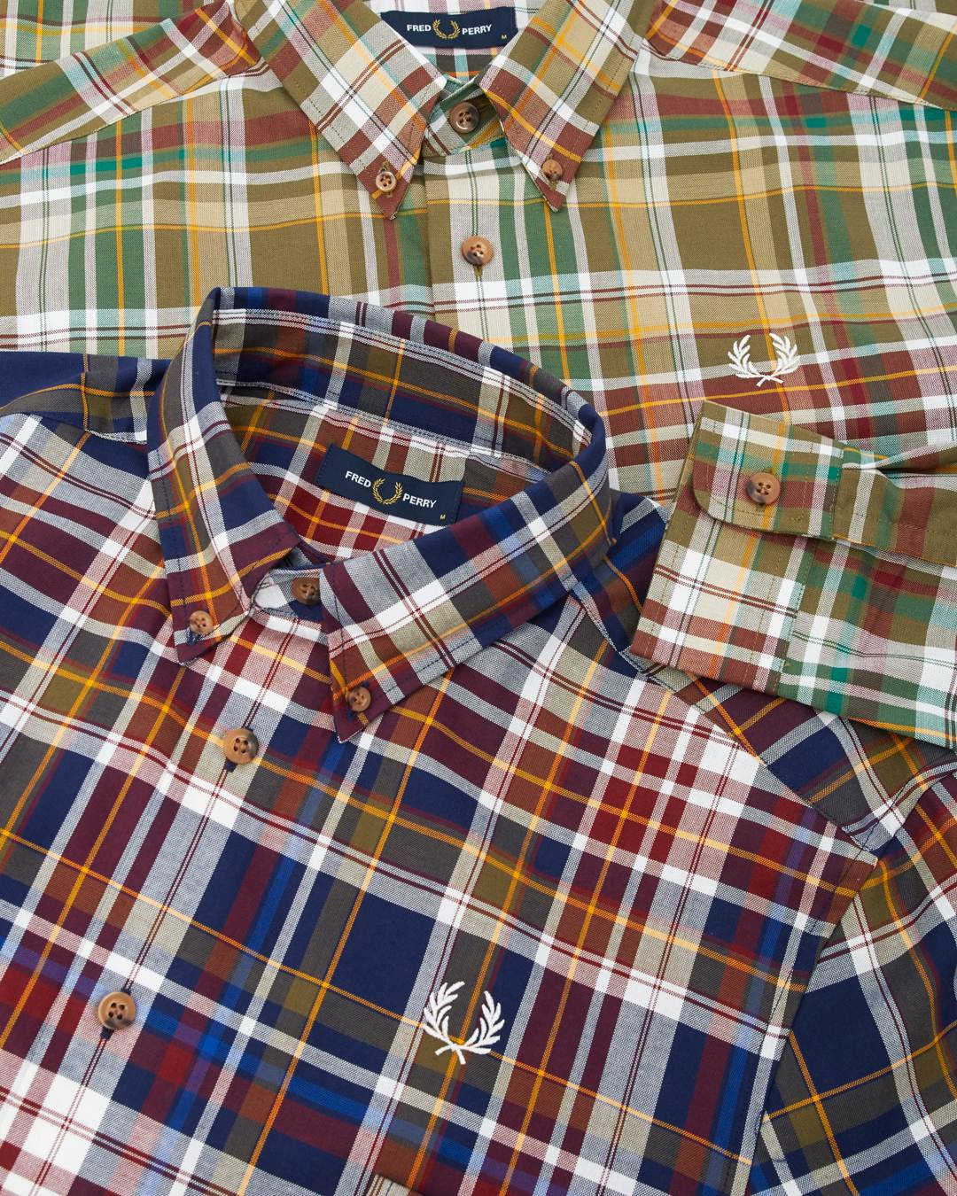 Fred Perry Authentics Tartan Long Sleeved Shirts - Proper Magazine