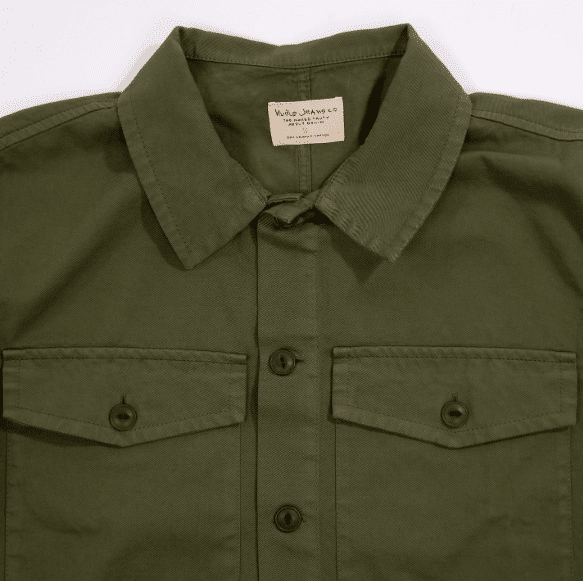 Nudie Jeans Colin Cotton Utility Overshirt - Proper Magazine