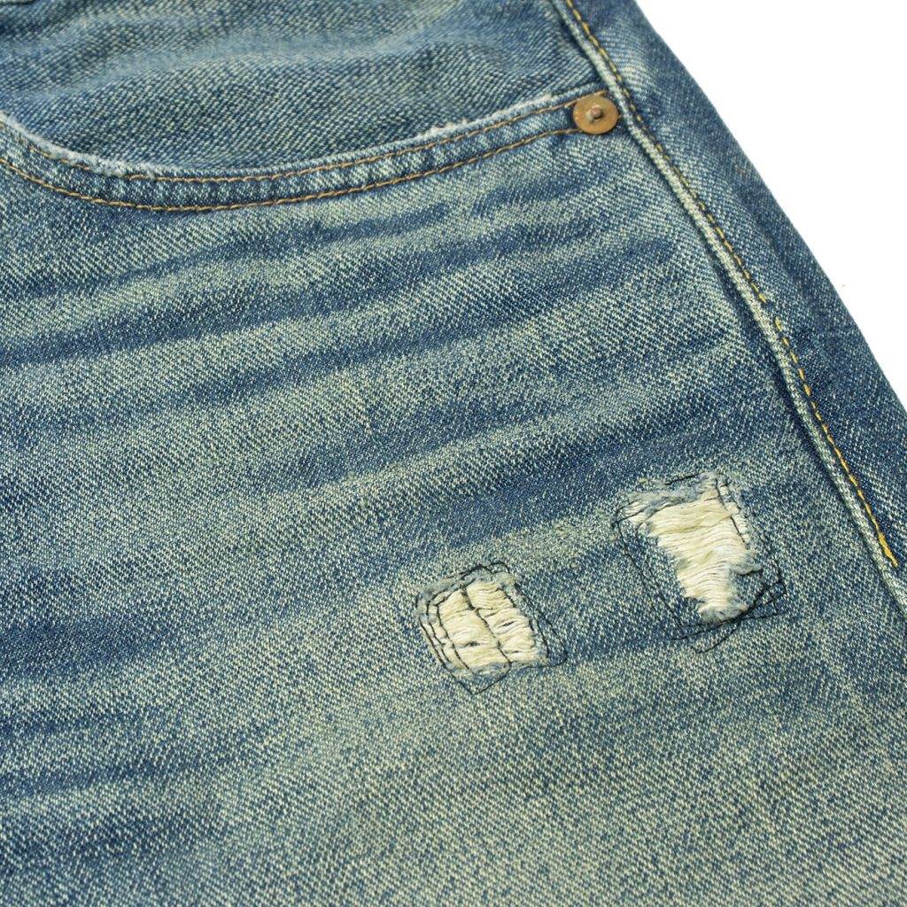 RRL by Ralph Lauren 'Ridgeway Wash' Slim Fit Selvedge Jeans - Proper ...