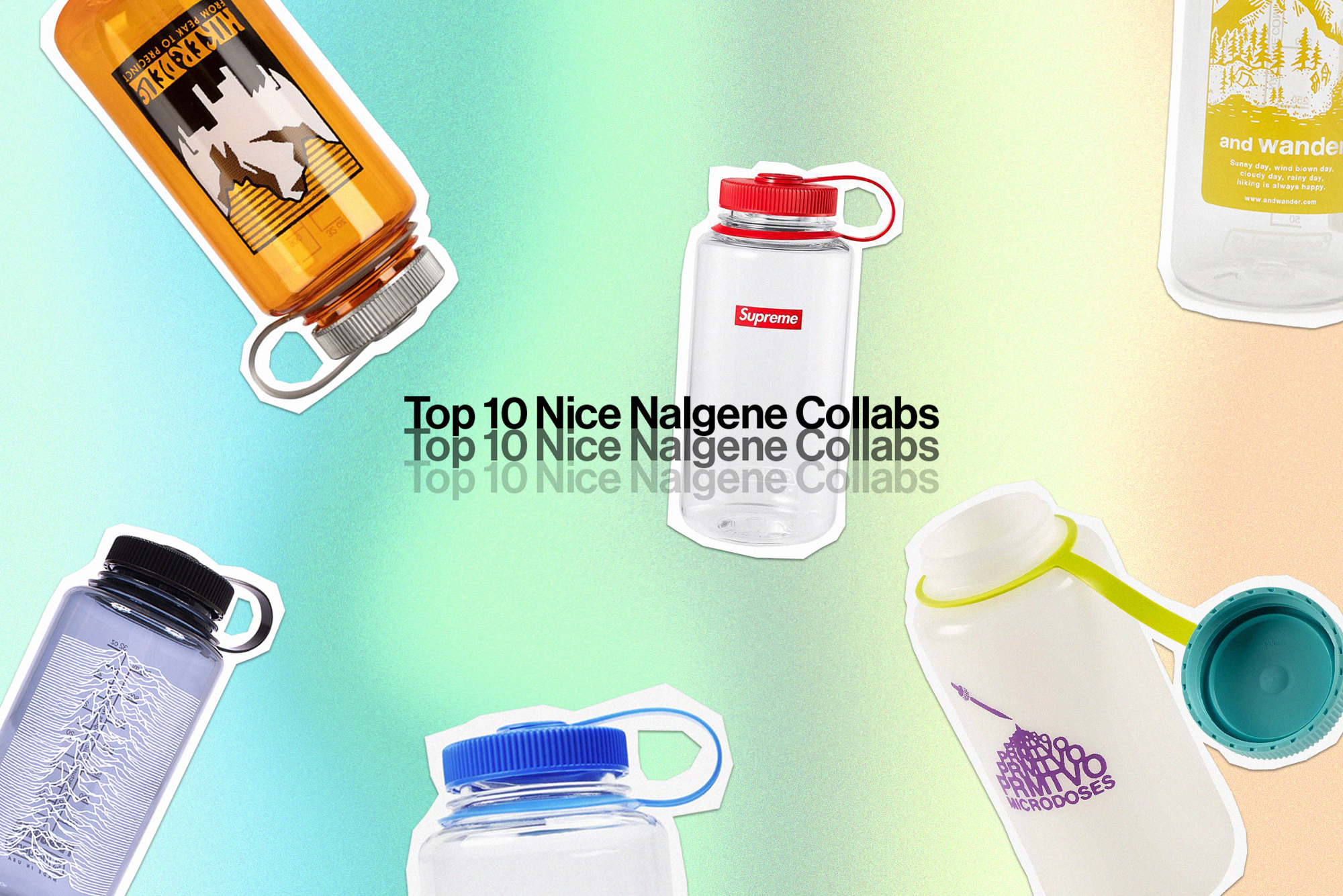 Top Ten Nice Nalgene Collabs - Proper Magazine