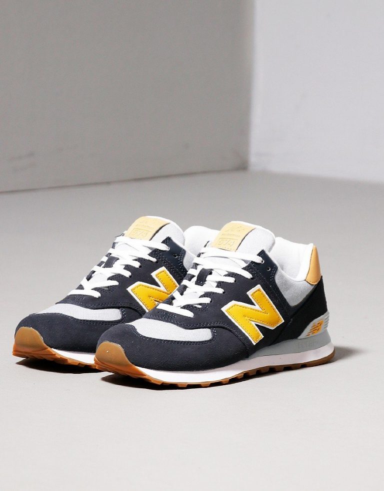 New Balance 574 Trainers Outerspace - Proper Magazine