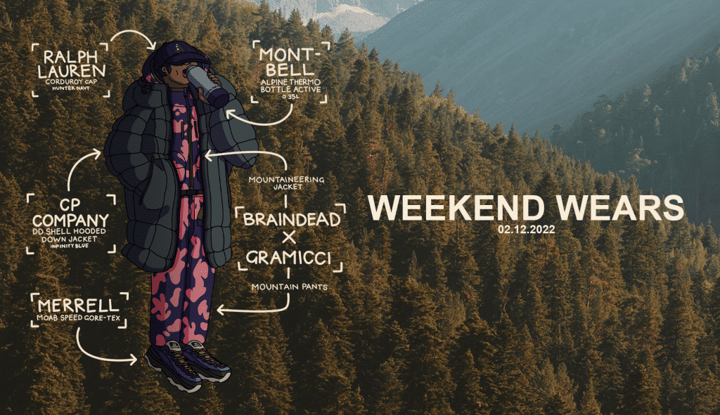 Weekend Wears ft. Brain Dead, Gramicci, C.P. Company and more